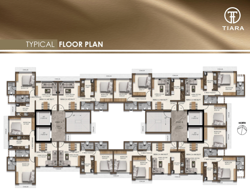 Typical floor plan